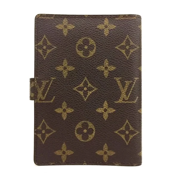 100% AUTHENTIC Louis Vuitton Monogram Agenda PM Notebook Cover/9Y0715 - Picture 3 of 8